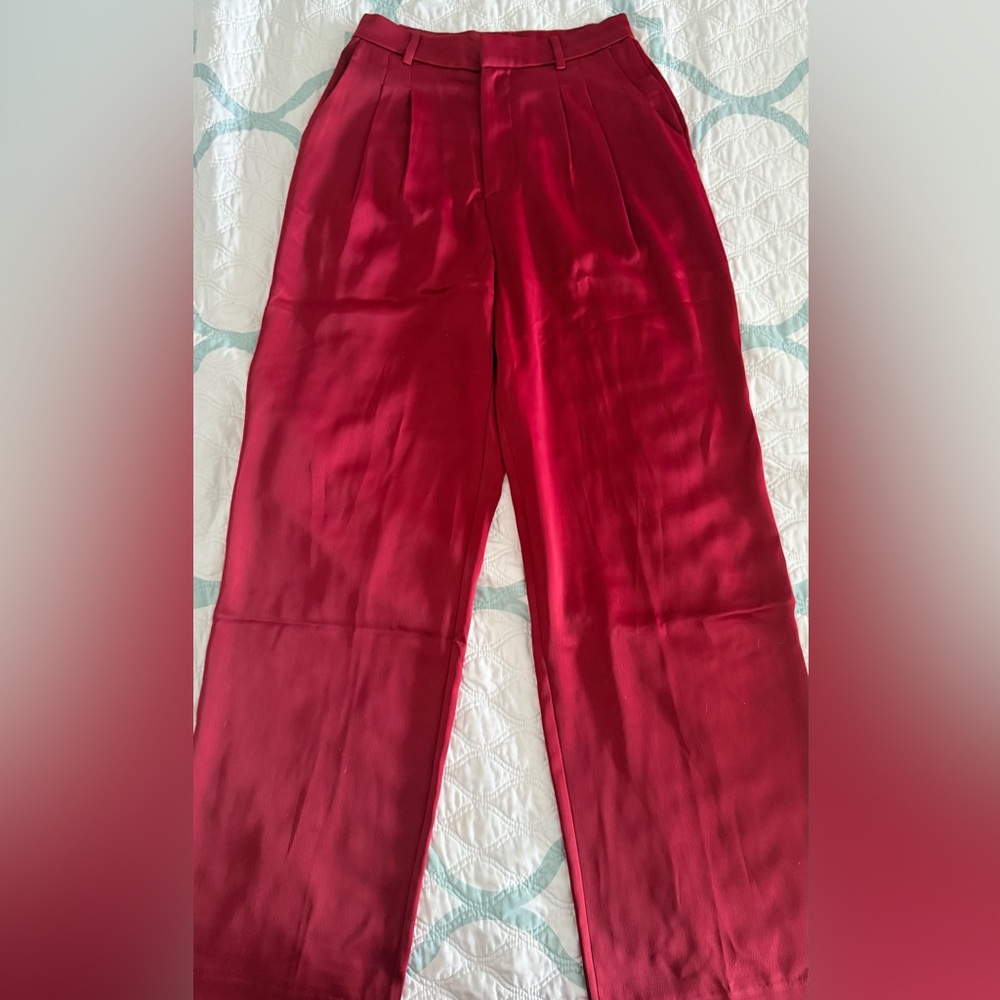 Wayf Scarlet Wide Leg Pants